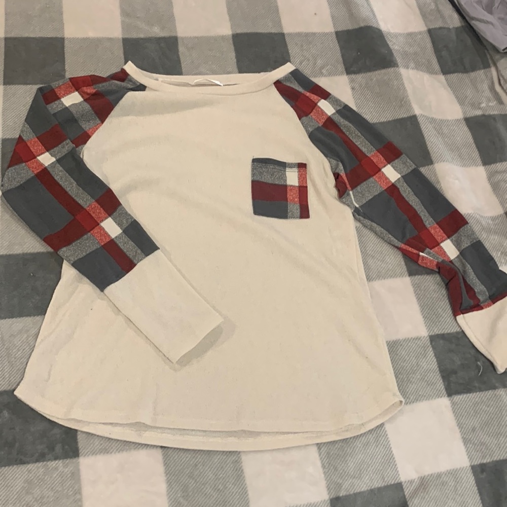 Lightweight Plaid Sweatet